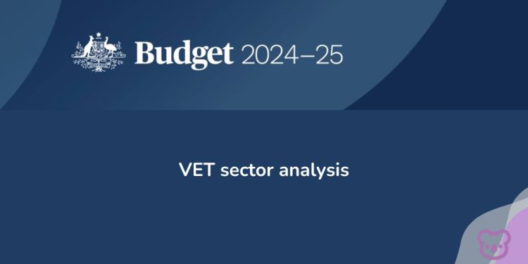 VET, upskilling priority sectors and the Budget 2024-2025