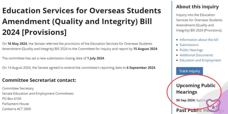 Not happy Jan! Senate committee adds additional day to ESOS hearings