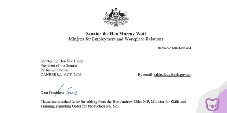Proposed VET cap allocations tabled