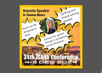 ISANA Announces Dr Gemma Munro as Keynote for December Conference