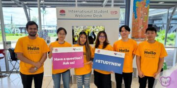 Study NSW celebrates 10-year anniversary of the Sydney Airport Welcome Desk