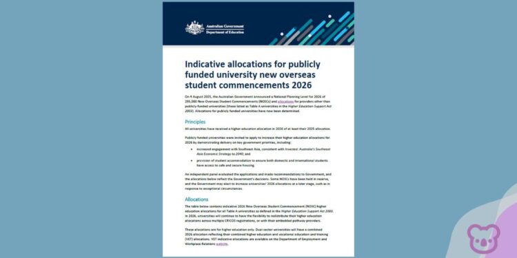 Regional universities beneficiaries of 2026 NOSC