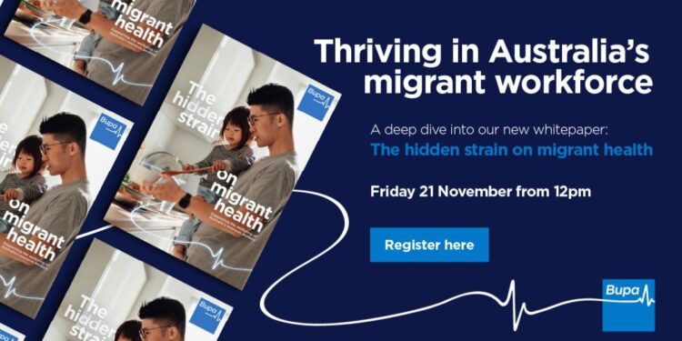 Thriving in Australia’s Workforce: key lunch event launches new whitepaper on migrant health
