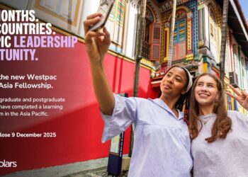 The inaugural Westpac Australia Asia Fellowships