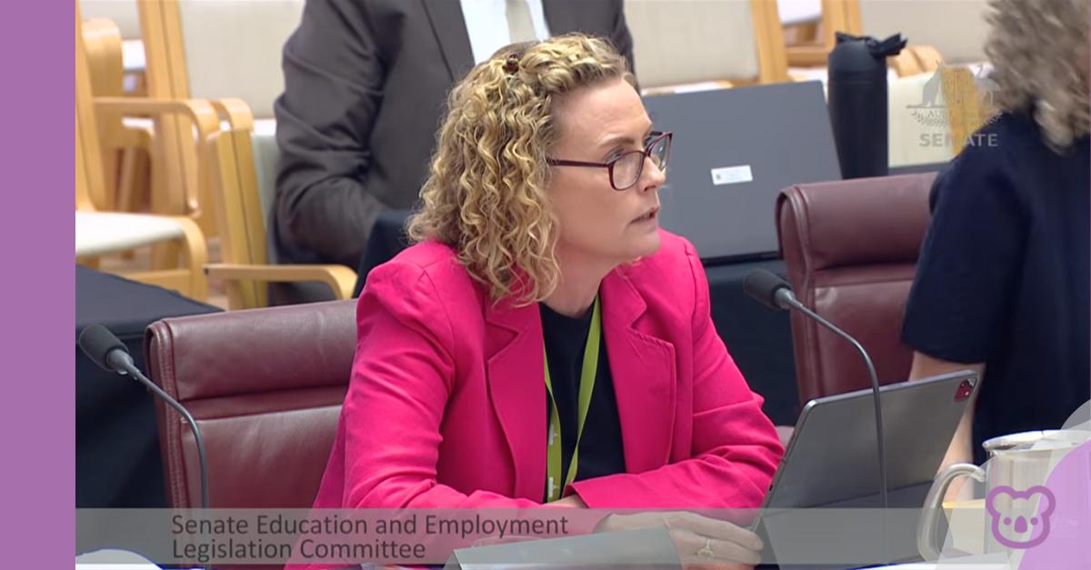 Sam Rice Edwards International education threads through Senate Estimates